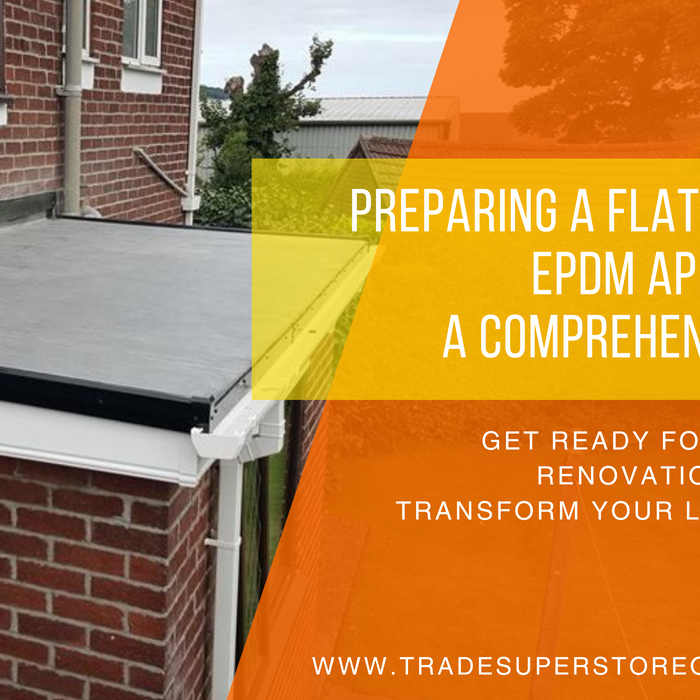 Preparing a Flat Roof for EPDM Application: A Comprehensive Guide