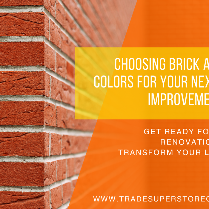 Choosing Brick and Mortar Colors for Your Next DIY Home Improvement Project