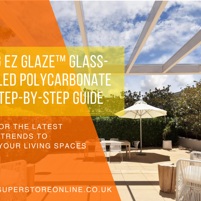 Installing EZ Glaze™ Glass-like Profiled Polycarbonate Panel: A Step-by-Step Guide