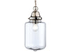 Craft Pendant - Clear Glass with Chrome 