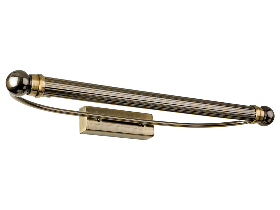 LED Picture Light - 545mm - Antique Brass