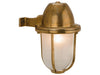 Nautic Wall Light - Brass with Frosted Glass