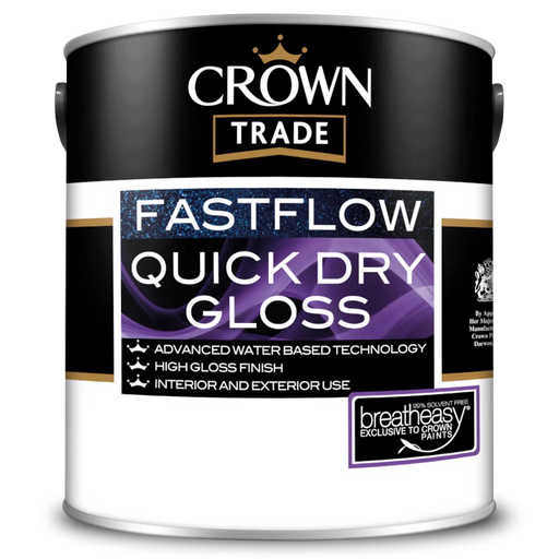  Crown Trade Fast Flow QD Gloss White