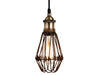 Arcade Pendant - Rustic Brown