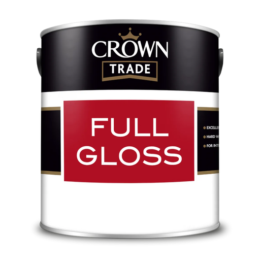 Crown Trade Gloss Black 2.5L