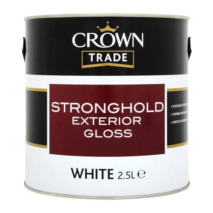  Crown Stronghold Exterior Gloss White 2.5L
