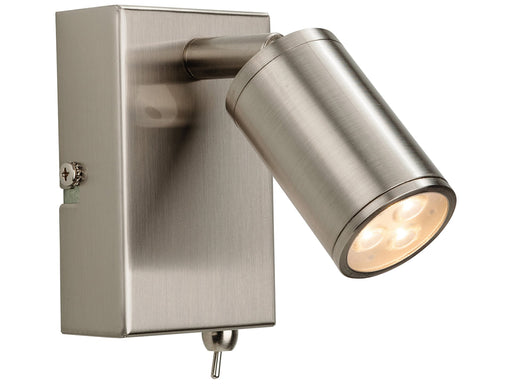 Orion LED Wall Light - Brushed Steel