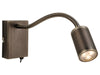 Orion LED Flexi Wall Light - Bronze