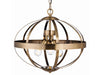 Healey Pendant - Antique Brass