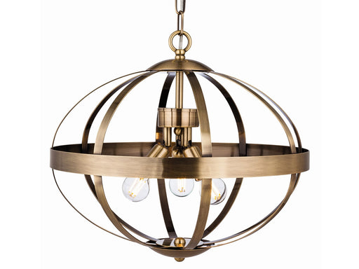 Healey Pendant - Antique Brass