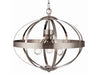 Healey Pendant - Brushed Steel