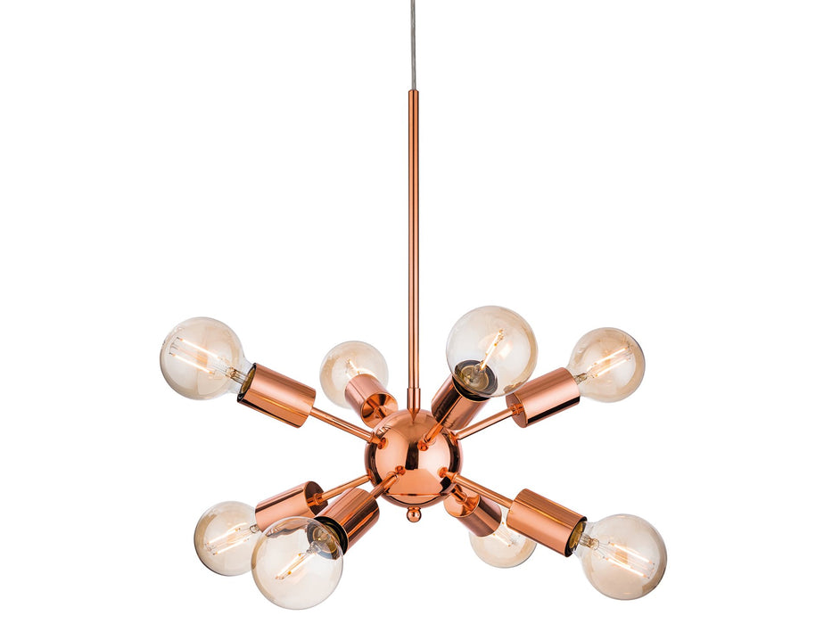 Alfa 8 Light Fitting - Copper