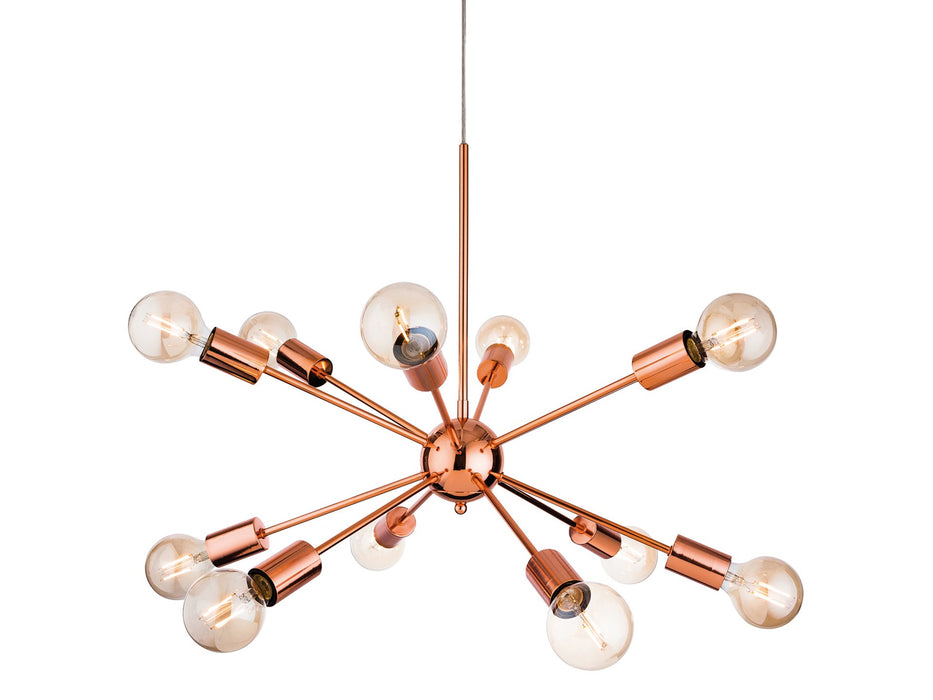 Alfa 12 Light Fitting - Copper