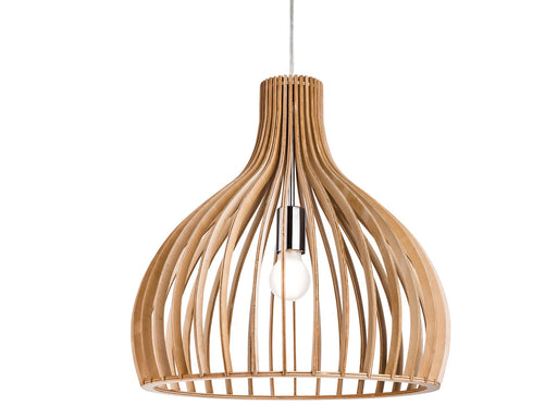 Cadiz Pendant - Natural Wood 