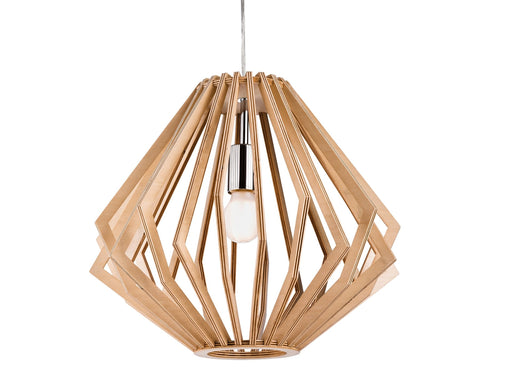 Cadiz Pendant - Natural Wood