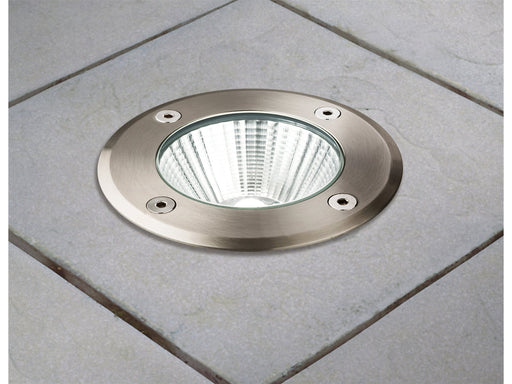 LED Drive / Walkover Light - Stainless Steel - 110mm