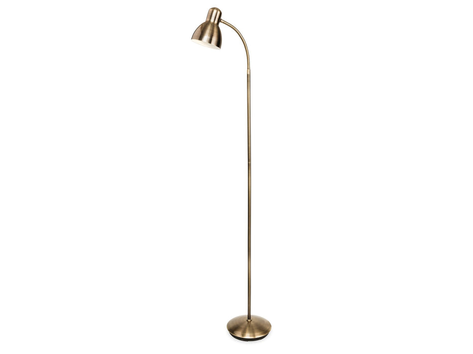 Morgan Floor Lamp - Antique Brass