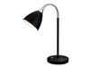 Bari Table Lamp - Black with Chrome