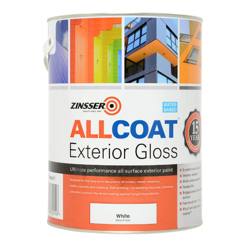 Zinsser Allcoat Exterior Gloss White