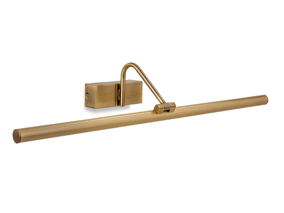 LED Picture Light - 600mm - Antique Brass - 12W