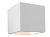 Troy Plaster Wall Light - White