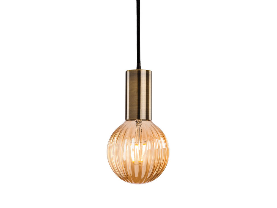 Hudson Pendant - Antique Brass