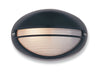 Streamline Wall Light - 140mm - Black with Opal Glass- 60W