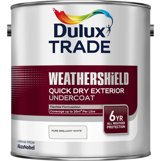  Dulux Trade Weathershield QD Undercoat Brilliant White