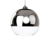 Club Pendant - Chrome and Clear Glass