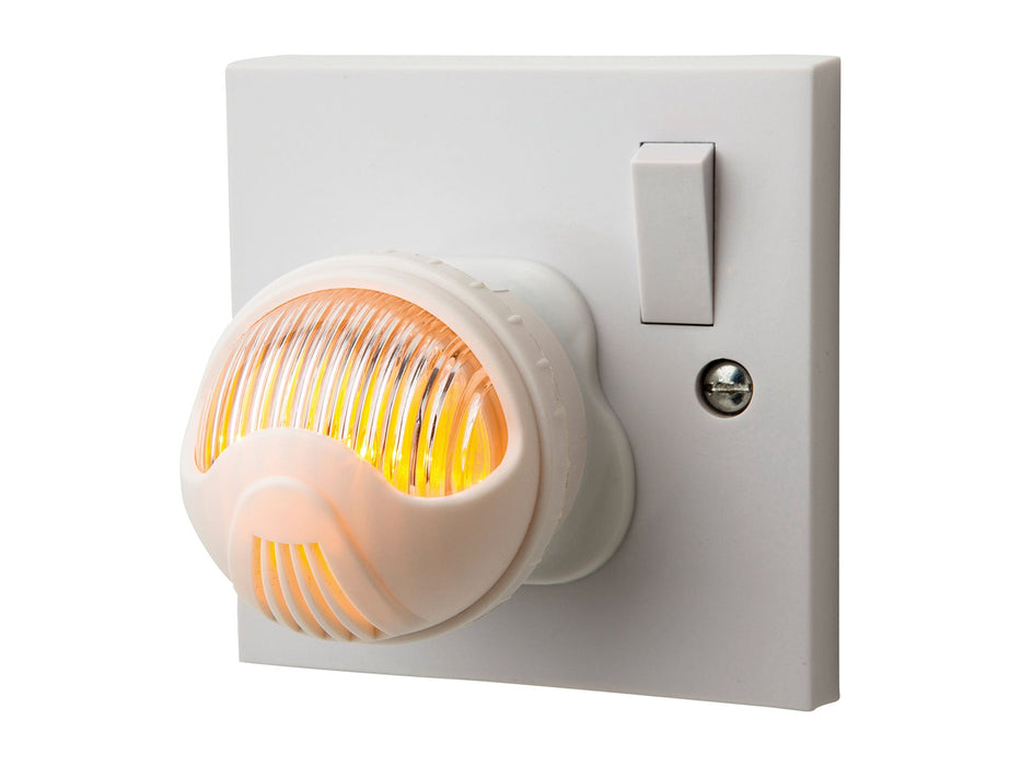 LED Night Light - White with Amber LED