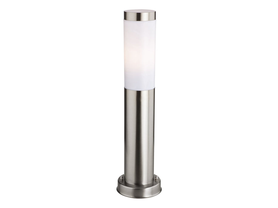 Plaza Small Post Light - Stainless Steel