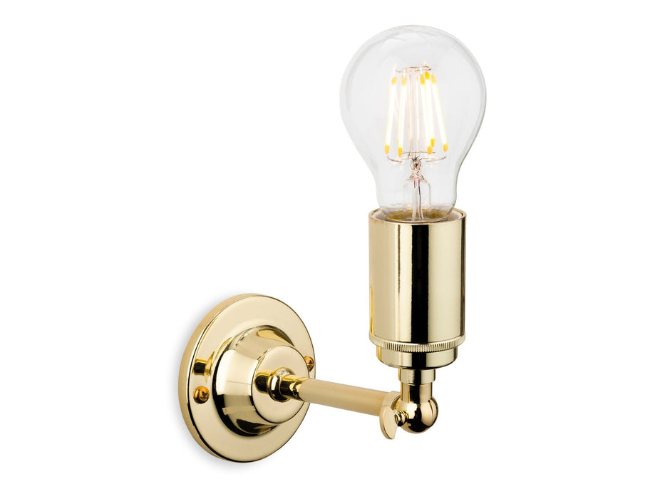 Indy Wall Light - Polished Brass