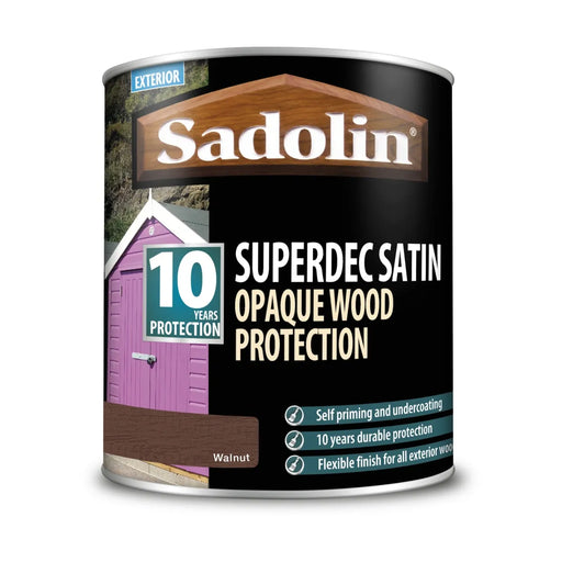 Sadolin Superdec Satin Walnut Opaque