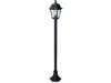 Oslo Resin Lantern - Post- Black