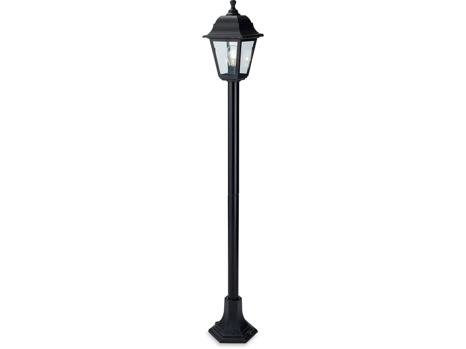 Oslo Resin Lantern - Post- Black