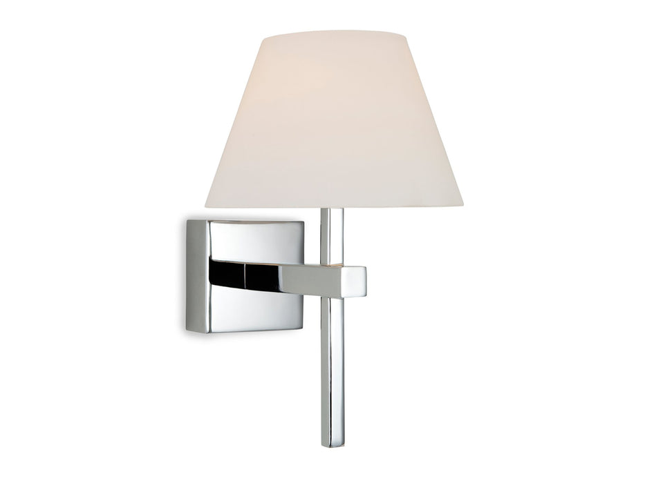 Fabio Wall Light - Chrome with Opal Glass