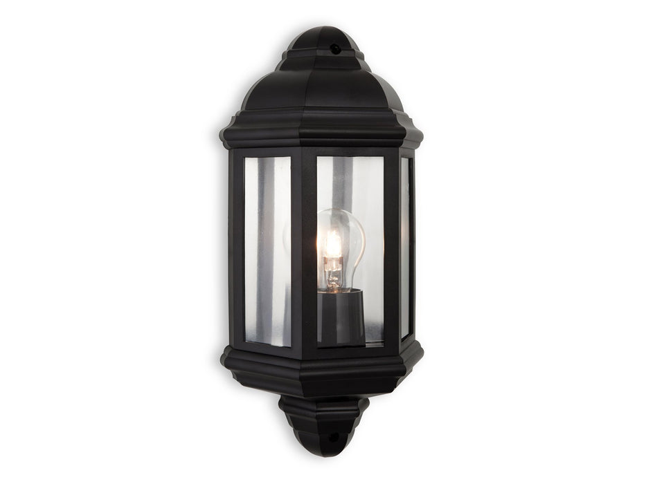 Park Resin Wall Light - Black Polycarbonate