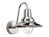 Fisherman Wall Light - Chrome with Clear Glass