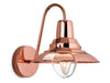 Fisherman Wall Light - Copper with Clear Glass 