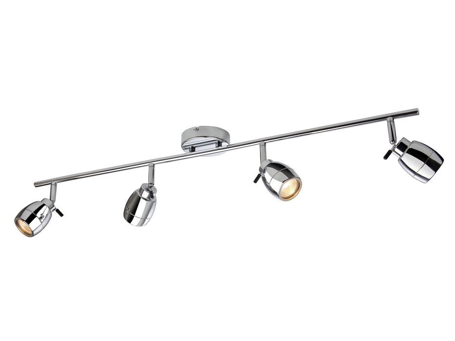 Marine 4 Light Bar - Chrome