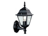 4 Panel Lantern - Uplight -  Black