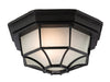 6 Panel Lantern - Flush Ceiling Fitting