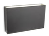 Midas LED Resin 2 Light Wall - Graphite