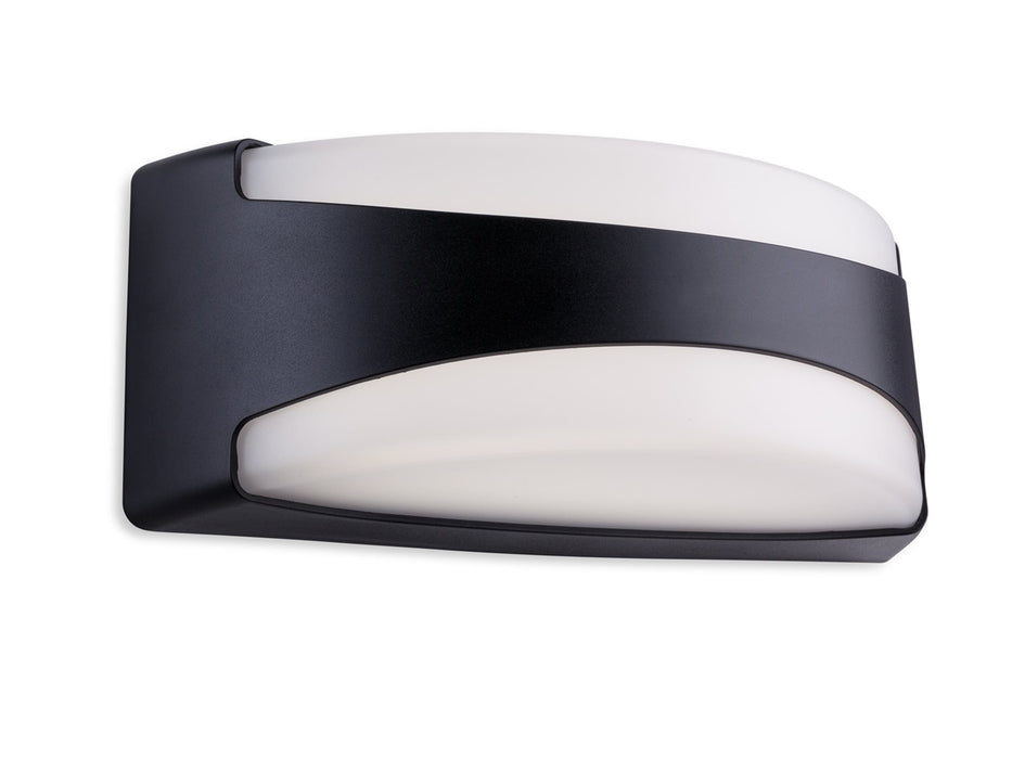 Santos LED Resin Wall Light - Black