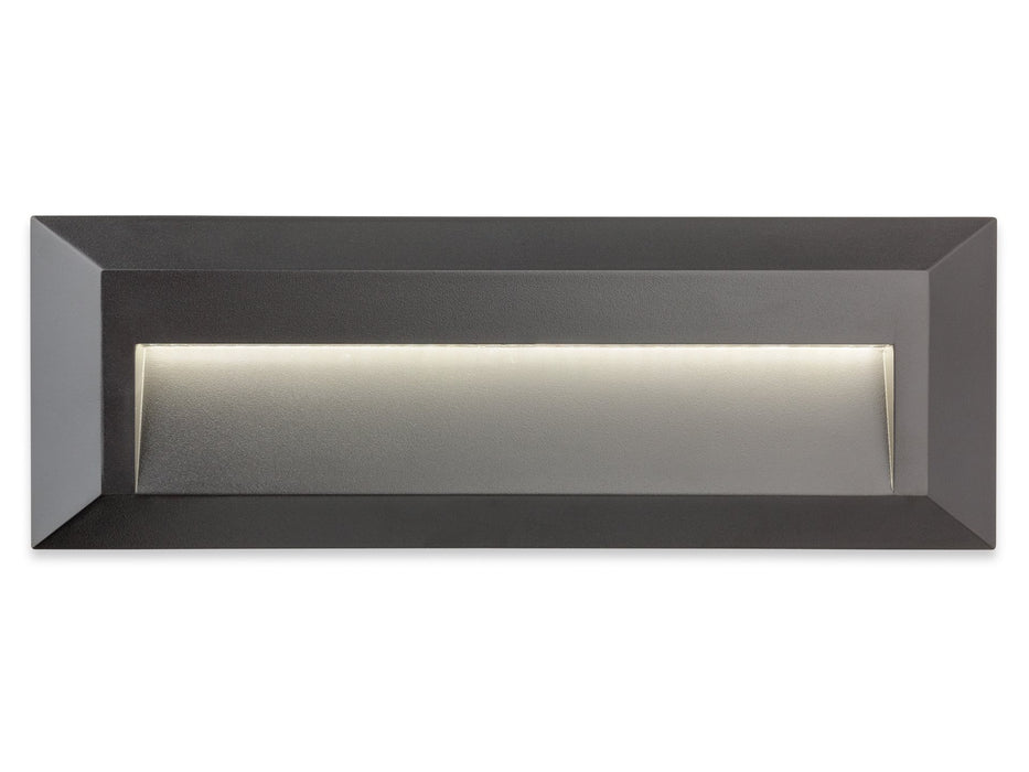 Shine LED Resin Wall & Step Light - Graphite