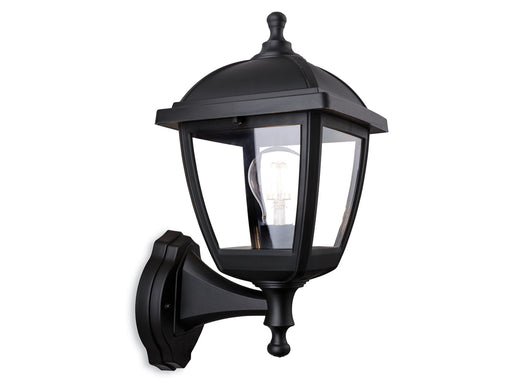 Palma Resin Lantern - Wall Light - Black