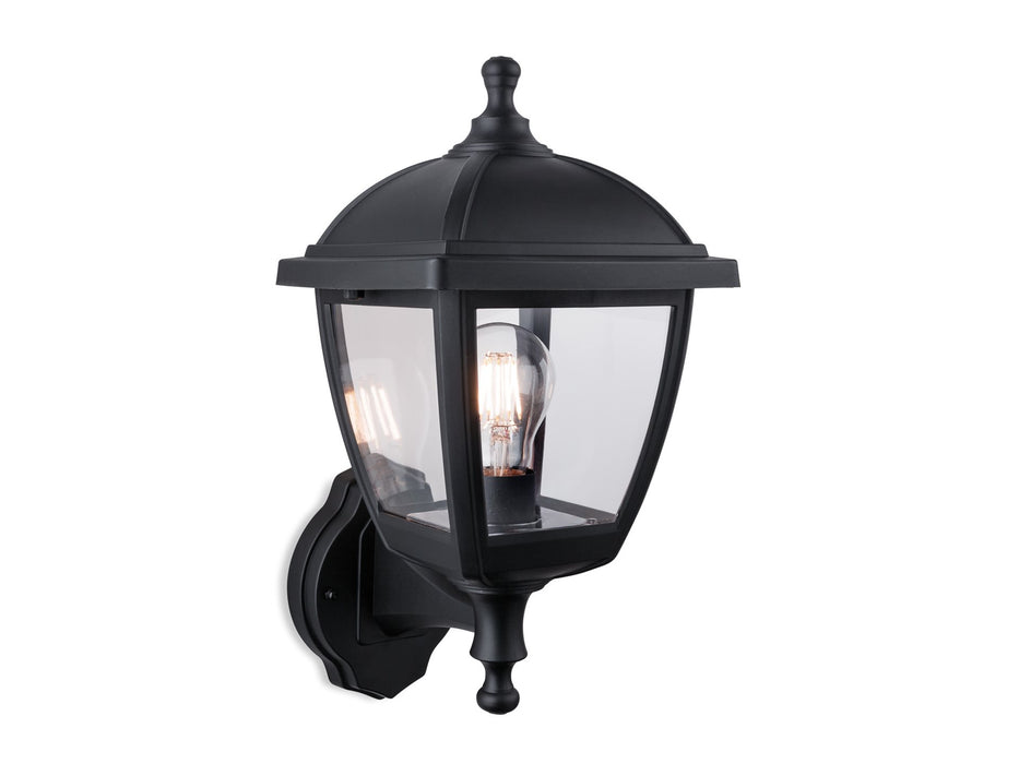 Palma Resin Lantern - Wall Light - Black