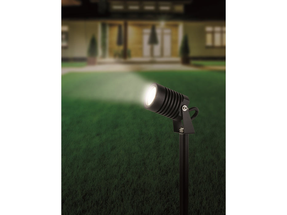 Veron LED Long Spike Spot - Black