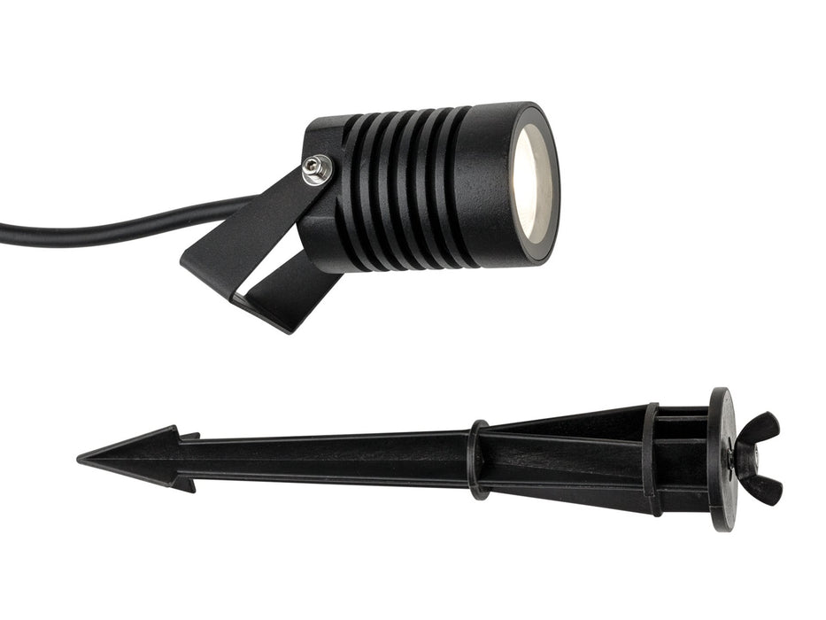 Veron LED Short Spike Spot - Black