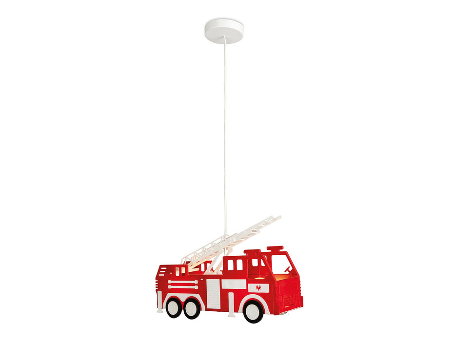 Fire Engine Pendant Light